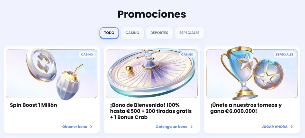 Promociones de CasinoLab