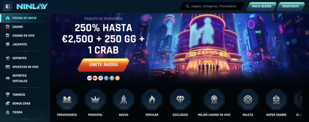 Ninlay Casino Reseña