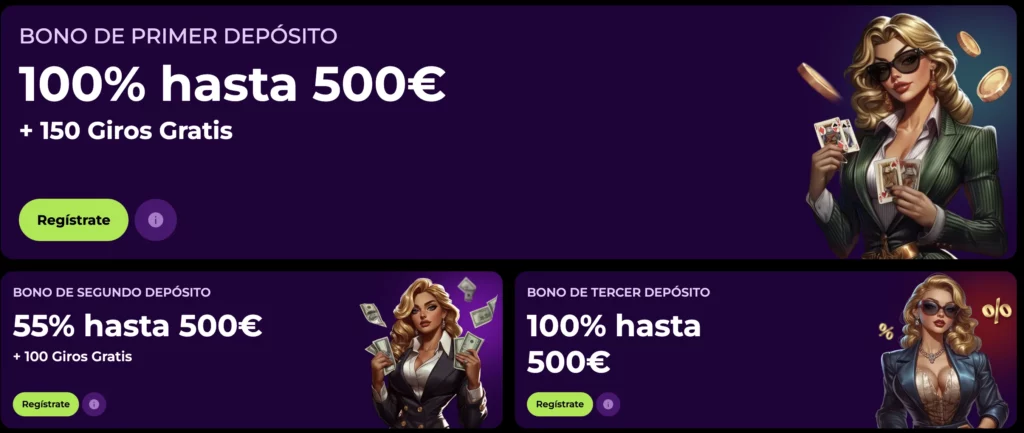 Bonos de Spinmama Casino