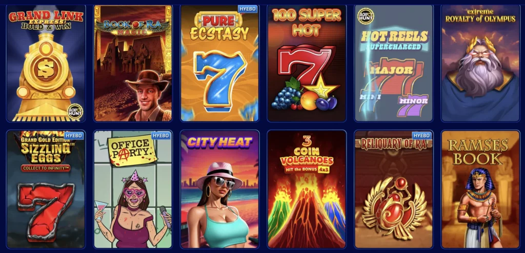 Juegos en Wonaco Casino