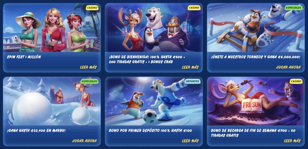 Promociones de SGCasino